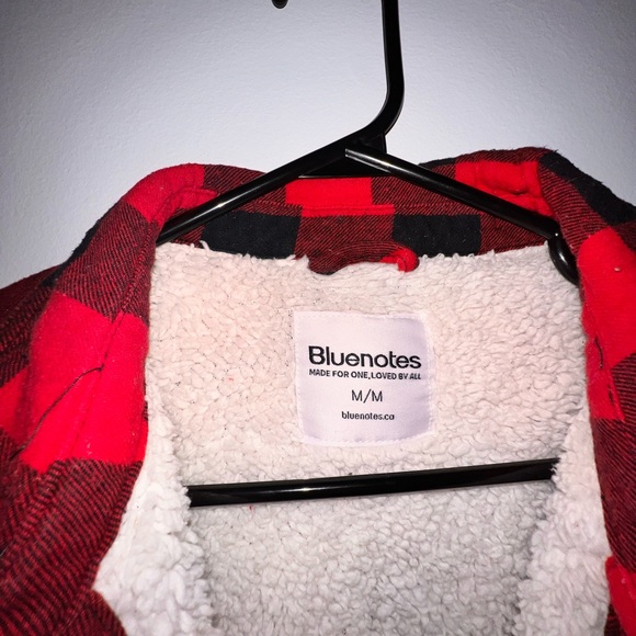 BLUENOTES - Winter flannel (Red&Black - Size M) - Picture 3 of 6